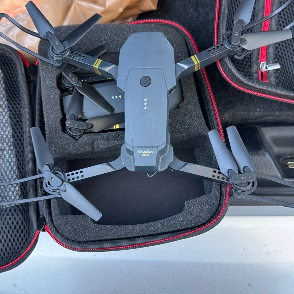 Black Drone with Controller